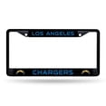 thumbnail image 1 of Los Angeles Chargers Black License Plate Frame, 1 of 1