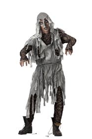 Mens Deluxe Zombie Halloween Costume