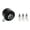 Black, variant on 360° Car Steering Wheel Quick Release, 3/4" Shaft Racing Disconnect Hub Adapter, Heavy Duty