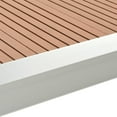 thumbnail image 4 of vidaXL Decking Angle Trims Floor Tile Outdoor Flooring Tile 5 pcs Aluminum, 4 of 19