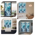 thumbnail image 7 of Blue Teal Coastal Window Privacy Film, Sea Nautical Ocean Summer Beach Static Cling UV Sun Blocking Heat Control Window Tint Day and Night, Non-Adhesive One Way Windows Privacy Cover 17.7''x78.7'', 7 of 7