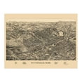 thumbnail image 6 of HISTORIX 1899 Pittsfield Massachusetts Map Vintage Poster Wall Art Print, 24 x 36 Inch, 6 of 8