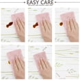 thumbnail image 4 of Fall Sunflower Vinyl Tablecloth Rectangle Plastic PVC Oilcloth Tablecloths Wipeable Table Cloth Cover for Foot Folding Tables Kitchen Dining Room Table Crafting x, 4 of 7