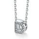 thumbnail image 1 of Collar inicial Silvora mujer♥ plata esterlina letra D circonita cúbica, 1 of 8