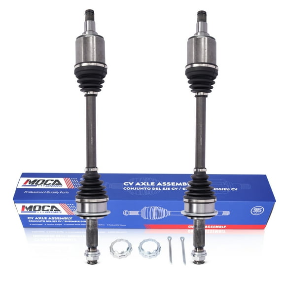 MOCA AUTOPARTS 2x Front Left & Right CV Axle Assembly Fit for 2001-2007 Toyota Sequoia & 2000-2006 Toyota Tundra 4.7L