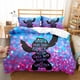 thumbnail image 3 of Disney-Juego de ropa de cama de Stitch, funda de edredón de dibujos animados de Anime, decoración de funda de almohada, funda de edredón para dormitorio, traje de cama, regalo para niños, 3 of 5