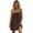 212#Coffee, variant on Women's Backless Cami Lounge Dress Sleeveless Open Back House Dress with Adjustable Back Tie Black S