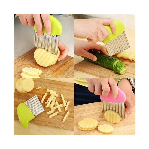 Rebanador De Patatas Fritas De Acero Inoxidable, C... – Grandado