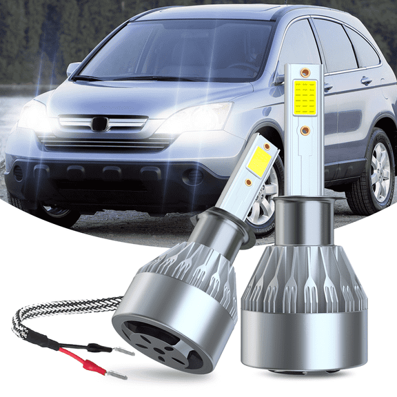 H1 LED Headlight Bulb - Compatible with 2005 - 2006 Honda CR-V High Low Beam
