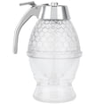thumbnail image 3 of Syrup Dispenser, Convenient Rugged Elegant Separate Design Seasoning Jar Transparent Mutifuctional  for Store Seasoning Honey, Syrup for Kitchen Supplies, 3 of 7