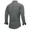 thumbnail image 4 of Men's Cotton Long Sleeve Work Shirt Casual Outdoor Cargo Shirt, 4 of 6