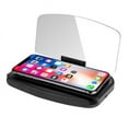thumbnail image 6 of Car HUD Head Up Display Holder - Transparent Glass, Smartphone GPS Projector - Safe Navigation Tool for Drivers, 6 of 8