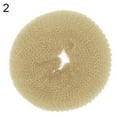 thumbnail image 2 of SPRING PARK Bun Mesh Hair Shaper Styler Donut Former Ring Bun Maker Size and Colour Choice, 2 of 7