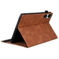 thumbnail image 4 of DWaybox Retro Case for Xiaomi Redmi Pad 2 Pro 12.1 inch 2025 Model, PU Leather & TPU Hybrid Shockproof Cover with Kickstand, Card Slots, Anti-Slip Grip Strap -Brown, 4 of 4