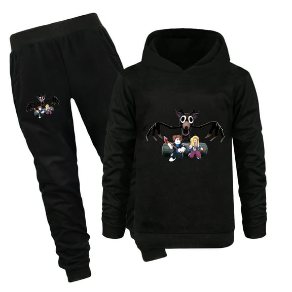 99 Nights In The Forest Sweatshirts Set for Boys Girls Kids 99 Nights In The Forest Hoodies and Trousers 2Pcs Set