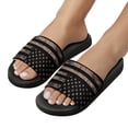 thumbnail image 5 of GZHJMY Stylish Slides for Women Men, American Flag Soft Flexible Slip-on Sandals Slippers, 5 of 7