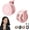 Pink-1pcs, variant on Portable Silent Mini Bladeless Electric Fan Clip On,Mini Bladeless Fans with Clip,3 Speeds Hands-Free Small Whirlwind Bladeless Fan Neck Fans,Rechargeable Tiny Fan Clips On Shirt (Green(B)-1Pcs)