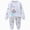 boy outfits-White, variant on TOWED22 Fall Outfit Toddler Baby Boy 2 Piece Long Sleeve Cute Print Graphic Crewneck T-Shirt Thick Jogger Pants Round Neck Soft Clothes Set(White,3-6 M)