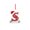 S, variant on Christmas Letter Ornaments Lovely Exquisite Long Lifespan Christmas 26 Letter Ornaments for Families