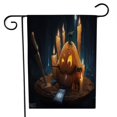 thumbnail image 4 of pieces of Halloween flags, Halloween flags, double-sided Halloween flags for outdoor gardens, garden flags, linen washable and not easy to fade (3045, 4 of 4