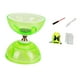 thumbnail image 3 of Juego de diábolo chino, juguete de malabarismo, práctico, divertido, resistente, regalo, accesorios de cinco rodamientos para adultos, niños, ancianos, espectáculos en parques. S Verde, 3 of 8