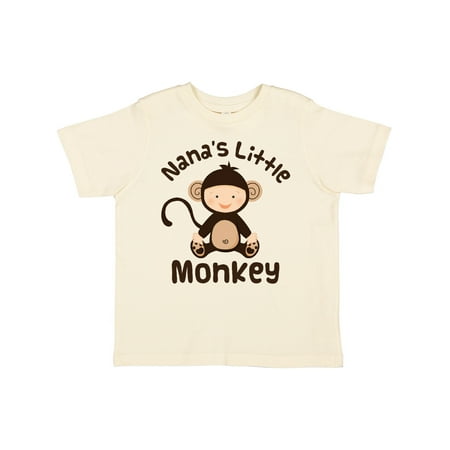 

Inktastic Nana s Little Monkey Gift Toddler Boy or Toddler Girl T-Shirt