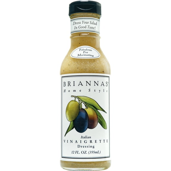 BRIANNAS Home Style Italian Vinaigrette, 12 fl oz