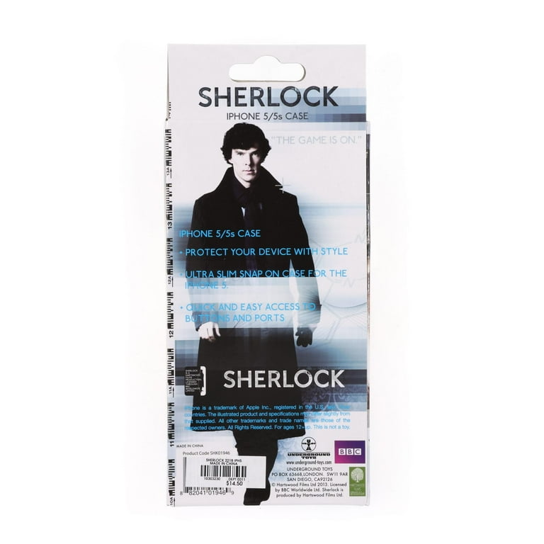Sherlock Holmes iPhone 5 Hard Snap Case 221B - Walmart.com