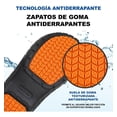 thumbnail image 2 of Zapatos Chef Cocina Antiderrapante Enfermeria Restaurante NANOFORT  Talla 29 Negro, 2 of 8
