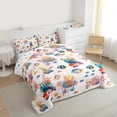 thumbnail image 3 of Feelyou Ocean Fish Teen Twin Comforter Sets, Kawaii Coral Starfish Bedding Set, 2-Piece, 3 of 8
