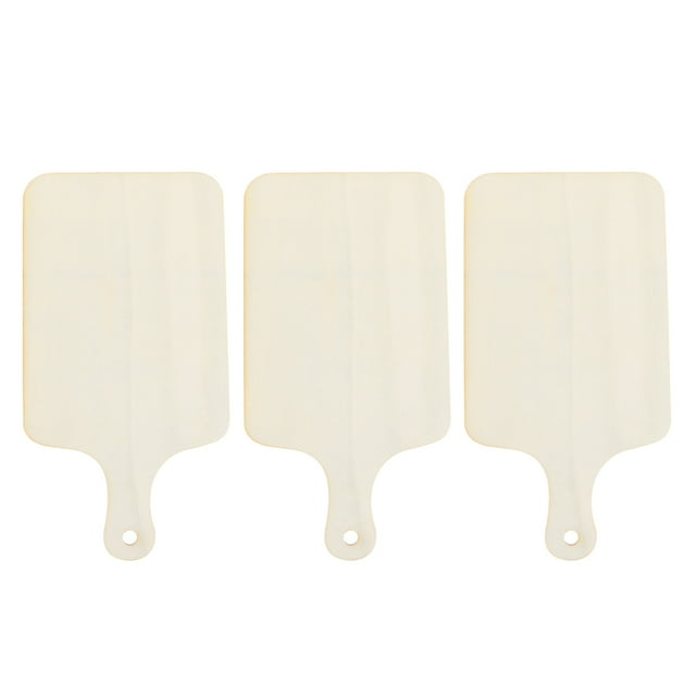 3 Pcs Planches à Découper Ménagères Planches à Pizza Multifonctions Plateaux de Service Pratiques