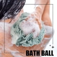 thumbnail image 6 of 4 bath balls, back rubbing, bubble tennis balls, large bath flowers, 6 of 6