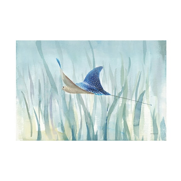 Danhui Nai 'Undersea Ray' Canvas Art