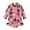 Pink, variant on lnmuld Girls Swimsuit Adorable Cartoon Cow Print Long Sleeve Swimsuit for Toddler Girls Summer Beach Play Size:18-24 Months