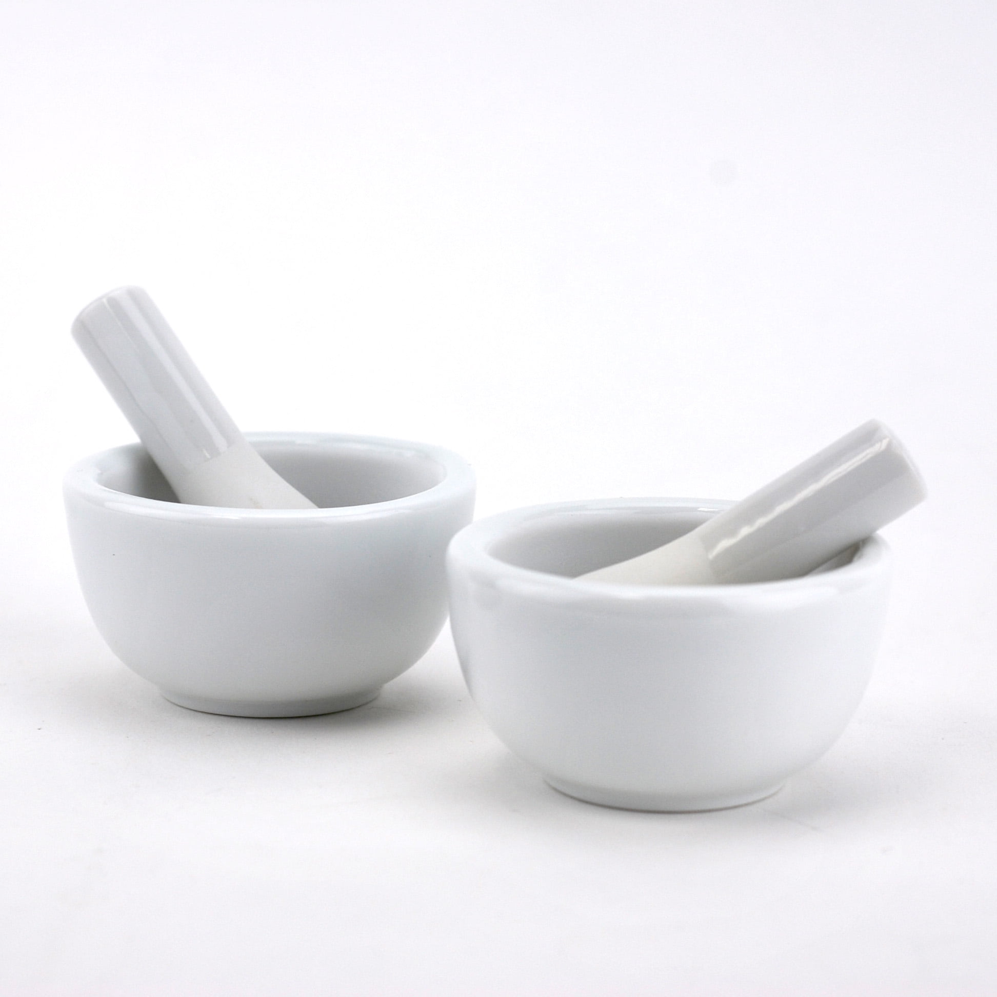 Ceramic Mortar And Pestle, Asian Mini Pesto And Mortar Bowl Set (pack