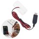 thumbnail image 2 of 6V 1.5v 3v 4.5v 6v Lr20 D Eliminador de batería Cable adaptador USB Antorcha de cocina, 2 of 5