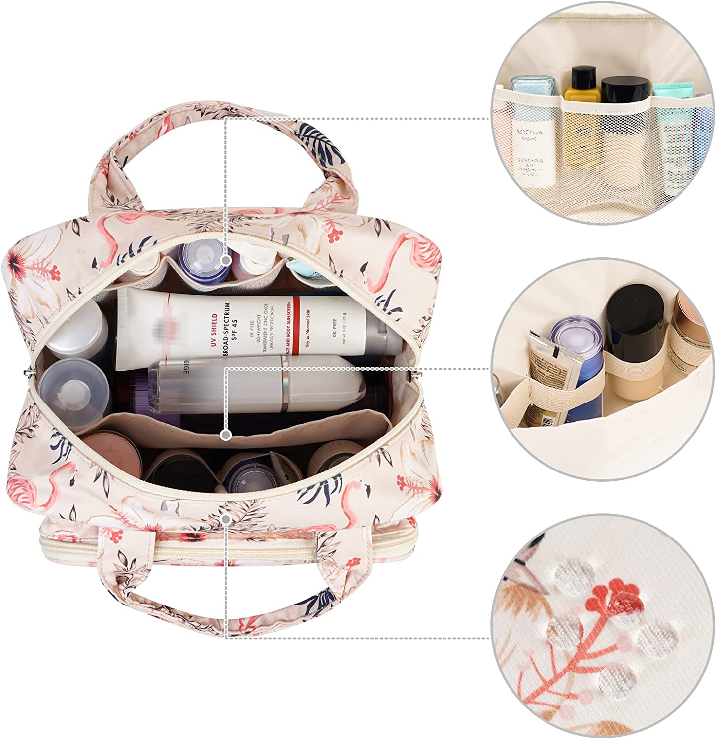 Cosmetic toiletry Travel bag – Daisy Rose bags