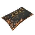 thumbnail image 3 of Bingfone Happy New Year 2024 Standard Size Pillowcase, Long Staple Pure Cotton Envelope Closure Pillow Cover,20"X30", 3 of 9
