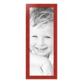 thumbnail image 2 of ArtToFrames 11" x 30" Red Picture Frame, 11x30 inch Red Wood Poster Frame (WOM-4593), 3 Pack, 2 of 7