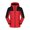Red, variant on IROINNID Men's Plush Jacket Waterproof Thickened Raincoat Winter Warm Keep Ski Jacket Snowboarding Windbreaker Coat,Green