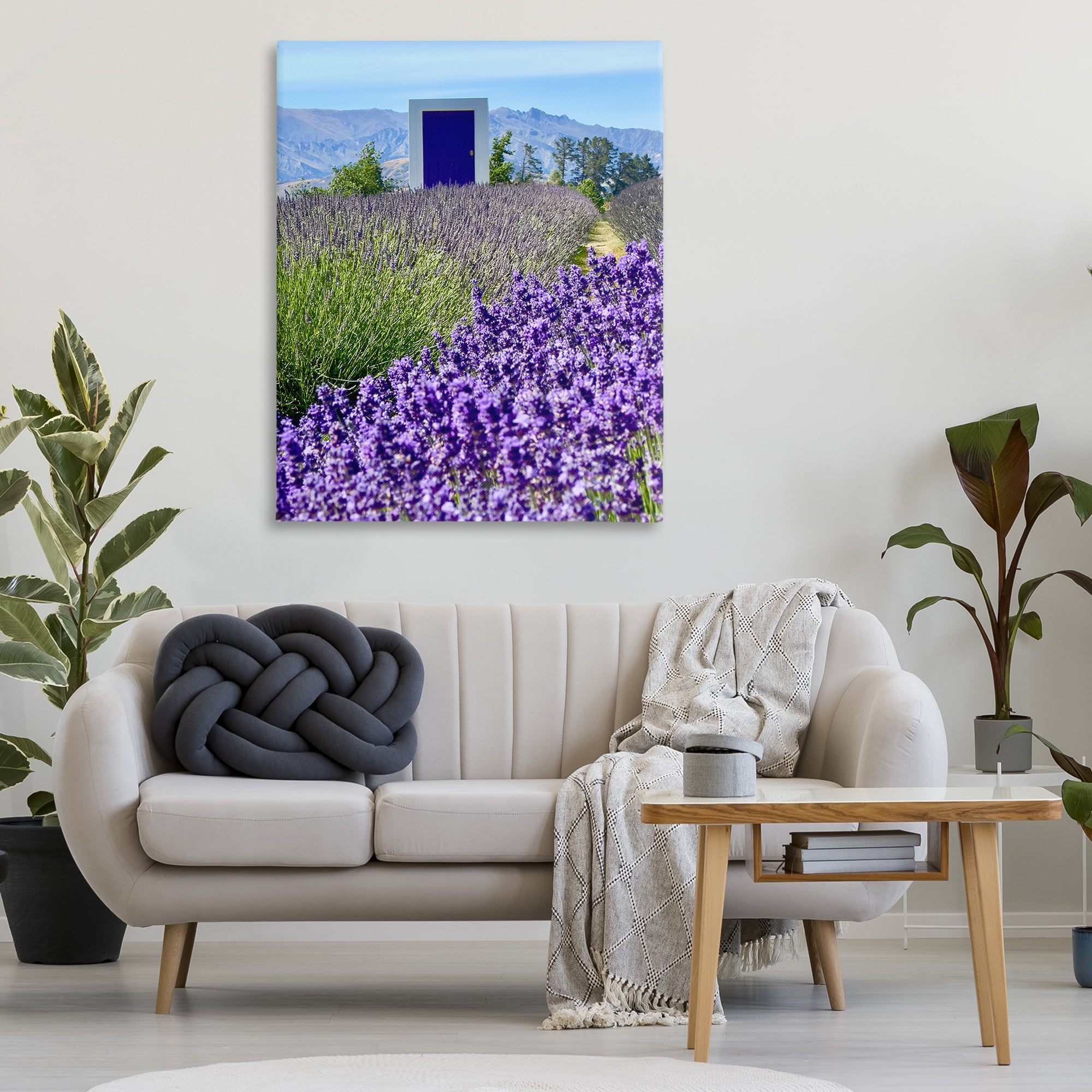 Stupell Industries Surreal Doorway Landscape Landscape Photography Gallery Wrapped Canvas Art Print Wall Art, 36 x 48