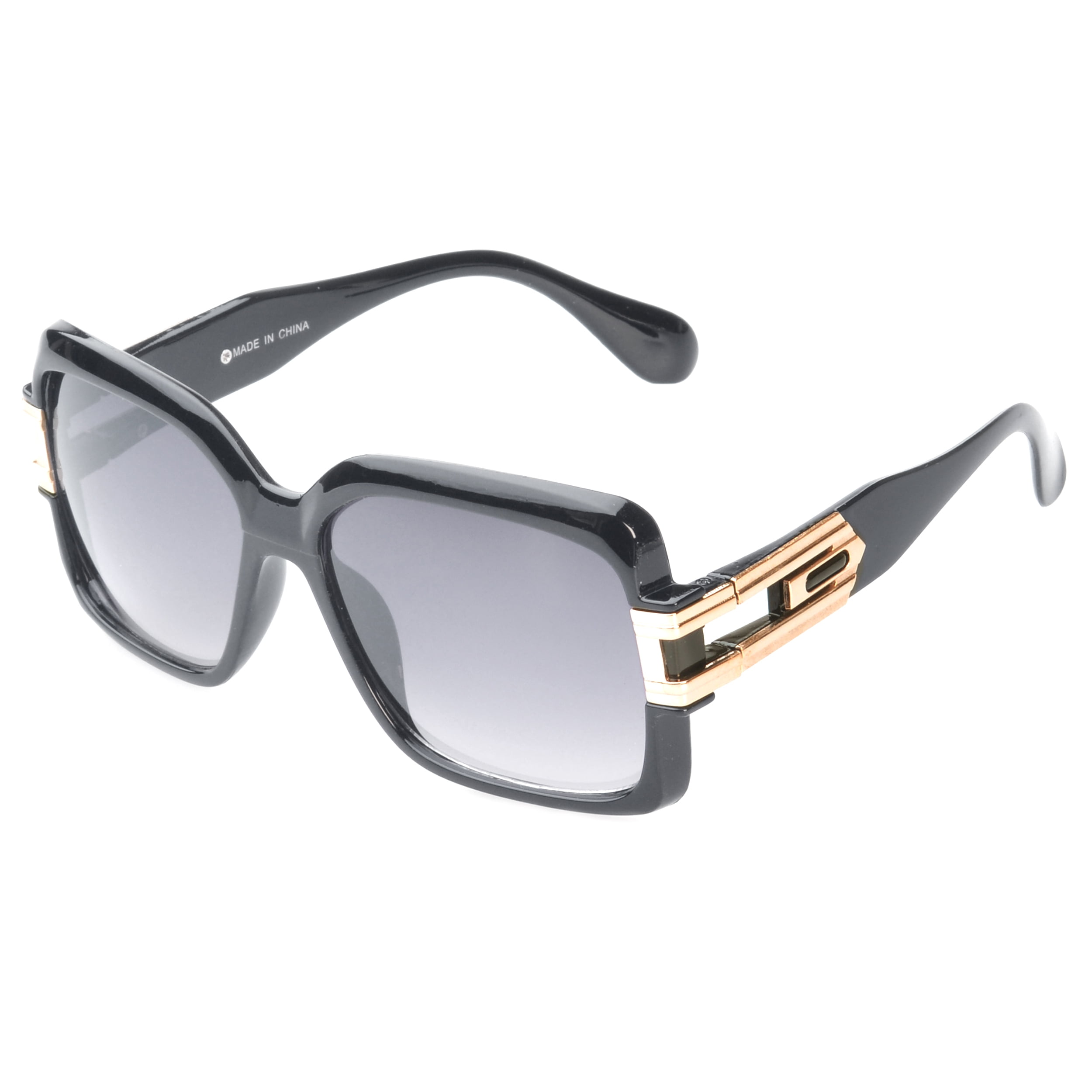 MLC Eyewear 'Remington' Square Fashion Sunglasses in Black