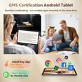 thumbnail image 6 of SHARECLOUD 12 inch Tablet,2K FHD+90Hz Display,30GB+128GB/1TB Tablets,Octa-Core T7250,8800mAh,8MP+13MP,Android Tablet with Widevine L1/BT5.0+WiFi, 6 of 7