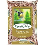 Morning Song 1022285 Peanuts Wild Bird Food Bag, 3-Pound