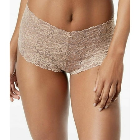 INC International Concepts Women s Lace Boyshort Panty Taupe Dream XL New with box/tags