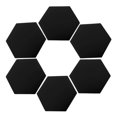 thumbnail image 1 of 12 piezas de pegatinas de pared hexagonales para decoración de espejo, calcomanías tridimensionales para el hogar, acrílico, 1 of 6