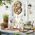 thumbnail image 6 of Kumdkd Easter Door Curtain for Front Door, Large 70.87x35.43in Polyester Holiday Party Decor, Spring Festival Door Cover for Classroom Office Store Wall Decoration, Multicolor, 6 of 6