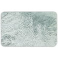 thumbnail image 1 of Bath Rug, Non Skid Back, Soft Faux Fur - St. Lucia Prima 20" x 40" Blue, 1 of 3