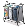 thumbnail image 2 of Whitmor Arch Triple Sorter with Wheels - Grey, 2 of 4