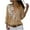 Brun, variante sur Mrat Chemise Habillée pour Femmes Manches Longues Sans Manches Tunique Cardigan Chemises Manches Longues Blouses Timeson pour Femmes Marron 2TG